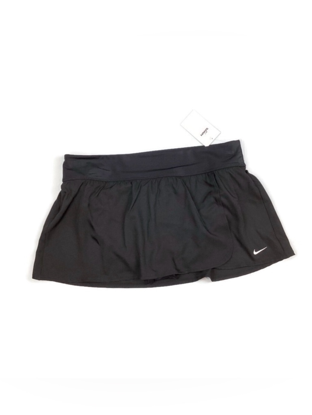 Nike Swim Black Skort Bathing Suit Swimsuit Bottoms 1X NEW! Retail $56